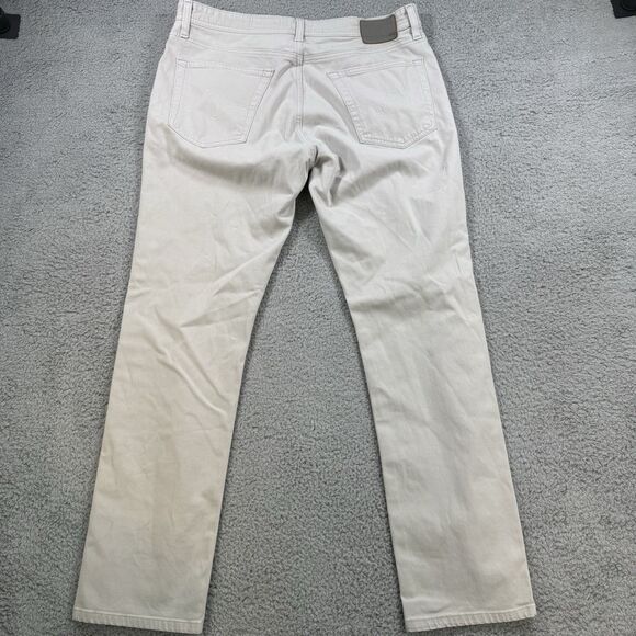 S Adriano Goldschmied Pants Men's 34x29 Grey AG The Everett Slim Straight Chino - Picture 8 of 11